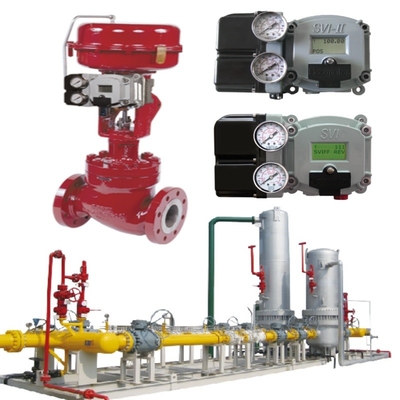 Masoneilan 41005 Regulador de pressão válvula de controlo de caudal com flanges com atuadores SVI-2/SVI-3