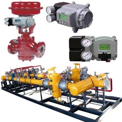 Valvula de comutação de válvula com Masoneilan 10000 Válvula de controle de aço carbono Tipo 87/88 Actuador pneumático SVI II SVI3 Valvula de posicionamento