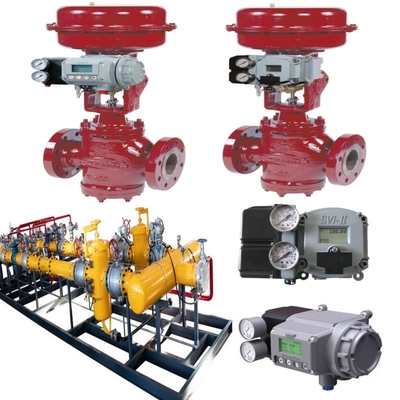 Valvula de comutação de válvula com Masoneilan 10000 Válvula de controle de aço carbono Tipo 87/88 Actuador pneumático SVI II SVI3 Valvula de posicionamento