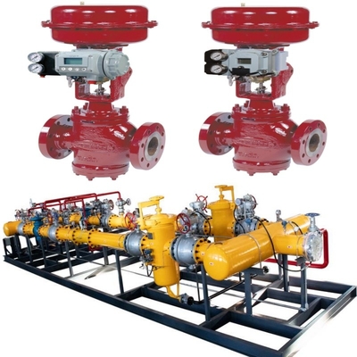 Valvula de comutação de válvula com Masoneilan 10000 Válvula de controle de aço carbono Tipo 87/88 Actuador pneumático SVI II SVI3 Valvula de posicionamento