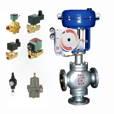 Válvula de controlo pneumática linear com válvula de flowserve LOGIX 3200MD 520MD DIGITAL HART VALVE POSITIONER