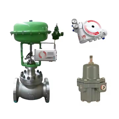 A válvula de controlo chinesa e a válvula de solenoide ASCO com servidor de fluxo LOGIX 520MD Posicionador de válvula digital em stock