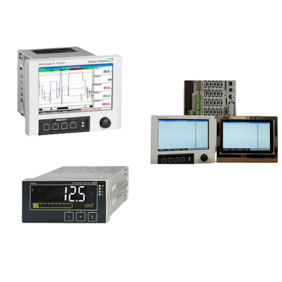 Skid - Mount Data And Energy Manager com até 20 entradas analógicas / HART e 14 entradas digitais Endress+Hauser Memograph M RSG45