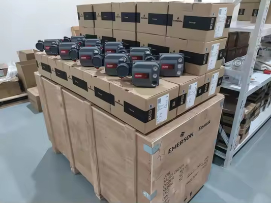 Válvula de solenoide ASCO com Emerson Fisher DVC6200 Dupla ação com feedback