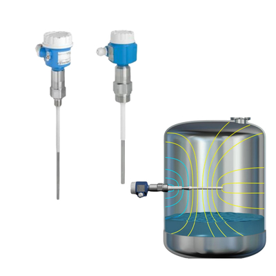 Aplicações de deslizamento-montagem Detecção de nível de ponto de capacidade Endress+Hauser Liquicap FTI51