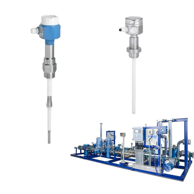 Aplicações de deslizamento-montagem Detecção de nível de ponto de capacidade Endress+Hauser Liquicap FTI51