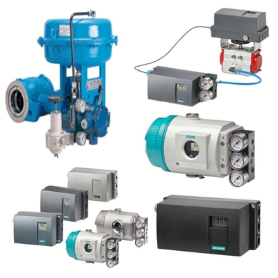 Válvula de controlo rotativa excêntrica com posicionador de válvulas Siemens 6DR5010 para controlo de fluido preciso