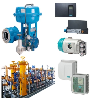 Válvula de controlo rotativa excêntrica com posicionador de válvulas Siemens 6DR5010 para controlo de fluido preciso