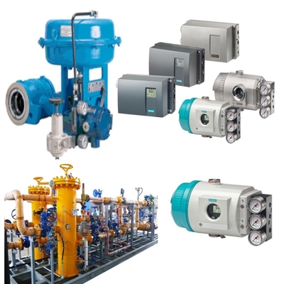 Válvula de controlo rotativa excêntrica com posicionador de válvulas Siemens 6DR5010 para controlo de fluido preciso