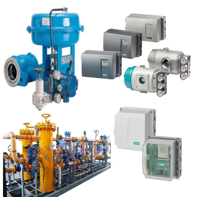 Válvula de controlo rotativa excêntrica com posicionador de válvulas Siemens 6DR5010 para controlo de fluido preciso