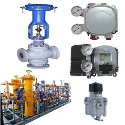 Valva de controlo HTS HLC HTS com atuadores pneumáticos PSA1 PSA4 PSA6