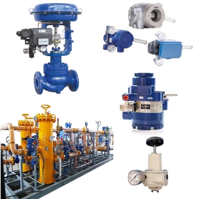 Áreas de pressão da válvula de controlo pneumático Azbil PN1.6MPa a 42MPa