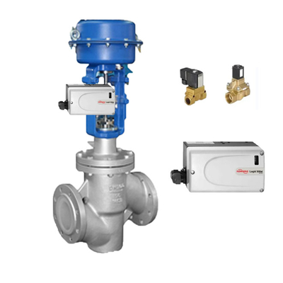 O sistema de regulação do fluxo 510 520MD 3200MD com válvulas de solenoide Burkert