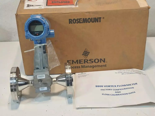 Medidor de fluxo da série 8800/8750w da Emerson Rosement