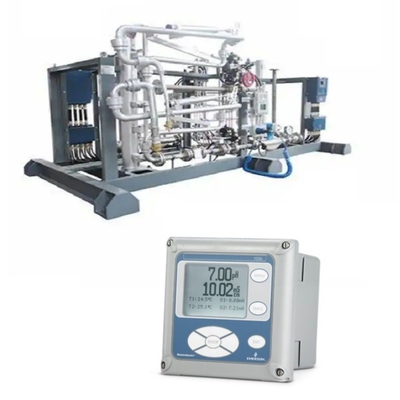Dispositivo de medição de gás está equipado com EMERSON Rosemount 1056 Transmissor inteligente de quatro fios