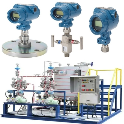 Rosemount R306/306 Manifold em linha 1199/1299 Sistema de vedação do diafragma e 2088 Gauge / Transmissor de pressão absoluta