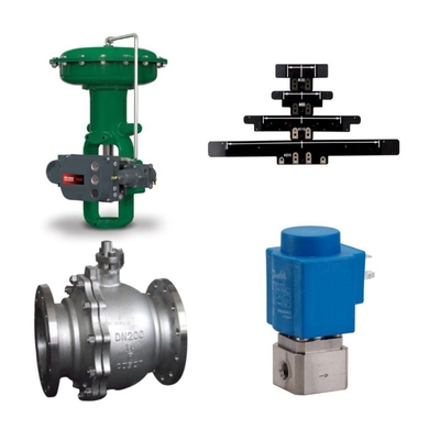 China válvula de controle com TopWorx Dxp limite Switch Danfoss válvula solenoide e Fisher DVC2000 DVC6200 Smart Valve posicionador banda magnética e suporte