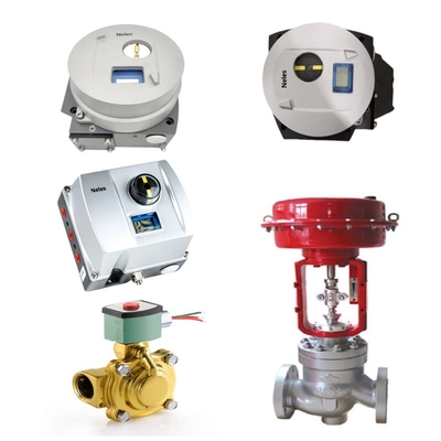 Controlador de válvula Neles ND9103HN ND9103FN ND9103PN ND9103HX posicionador inteligente válvula de solenoide ASCO e válvula de esfera de atuador pneumático chinês conjunto completo