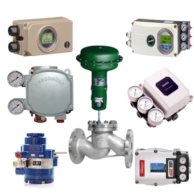 Valvas de controlo para atuadores Fisher e Samson / Azbil / Masoneilan / Flowserve / Koso Valve Positioners