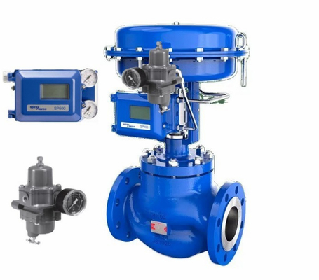 Spirax Sarco PN9000 válvulas de controlo do diafragma pneumático actuador e controlador de válvula de fluxo 520MD