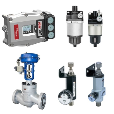 Válvula de controlo para o fluxo de servidores logix 3800MD 3200MD Logix 520md Smart Valve Positioner Flowserve actuador pneumático