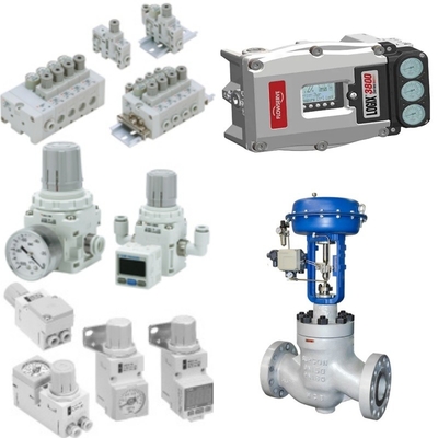 Válvula de controlo para o fluxo de servidores logix 3800MD 3200MD Logix 520md Smart Valve Positioner Flowserve actuador pneumático
