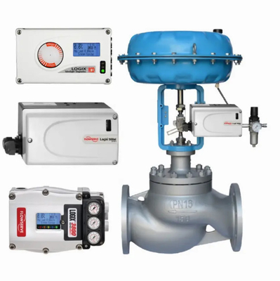 Válvula de controlo para o fluxo de servidores logix 3800MD 3200MD Logix 520md Smart Valve Positioner Flowserve actuador pneumático