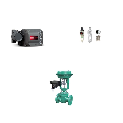 Valva de controlo pneumática com posicionador digital inteligente FISHER DVC6200