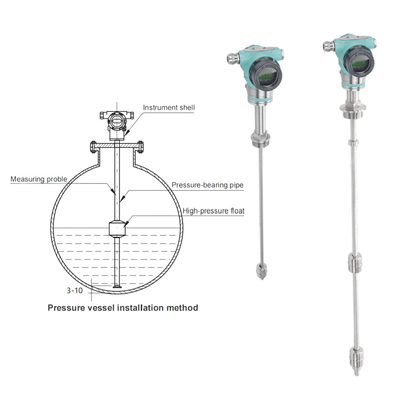 Transmissor de nível à prova de explosão FeeJoy FJM-L Transmissor de nível magnetostrictivo de tanques de armazenamento Medição de nível