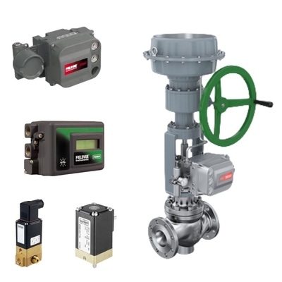 Fisher Positioner DVC6200 DVC2000 e Burkert Solenoide Valve 00047166 para válvula de controlo pneumática chinesa em existência