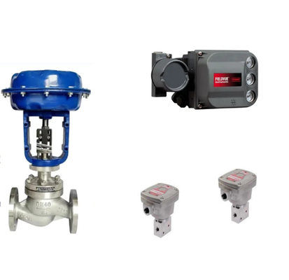 Acessórios de válvula de controlo FISHER DVC6200 Samson 4763 Spirax SP7 E Burkert Brass Solenoide Valve 6524 Com resistente a altas temperaturas 2/2-Way Diafragma