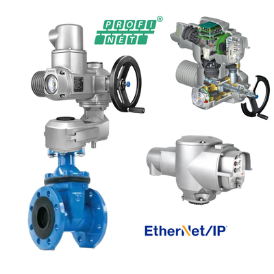 Actuadores de válvulas de múltiplos giros SA 07.2 SA07.6 SA10.2 SA14.2 SA16.2 SA 14.6 Actuadores elétricos e caixa de engrenagens GST com válvulas BAll chinesas