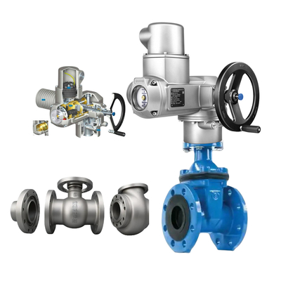 Fornecedor de estoque Auma Actuador elétrico de rotação parcial SQ10.2 SQ07.2 SQ12.2 SQ14.2 SQ05.2 Com válvulas de esferas
