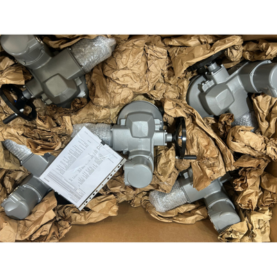 Fornecedor de estoque Auma Actuador elétrico de rotação parcial SQ10.2 SQ07.2 SQ12.2 SQ14.2 SQ05.2 Com válvulas de esferas