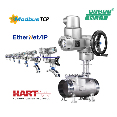 Válvulas elétricas com AUMA SQ10.2 e fixação de válvulas F10 F12 Auma SQ SQR Actuador elétrico de rotação parcial SQ10.2 SQ07.2 SQ12.2 SQ14.2 SQ05.2 Para serviço aberto e próximo