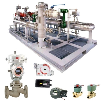Flowserve Positioner 3200MD 520MD 3800 Com atuador Spirax Sarco e válvula solenoide Asco para produção industrial
