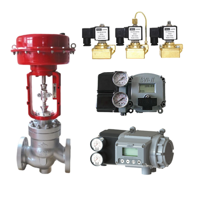 Valva solenoide Parker 321f35 com posicionador de válvulas Masoneilan SVI2 adequado para energia elétrica