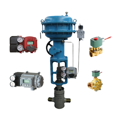 Valva solenoide Parker 321f35 com posicionador de válvulas Masoneilan SVI2 adequado para energia elétrica