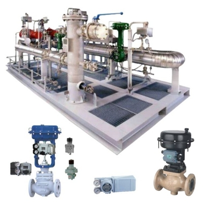 Novas válvulas de controlo pneumático da Samson 3241 com posicionador 3725 e válvulas de controlo pneumático com posicionador Masoneilan SVI2 para petróleo e gás