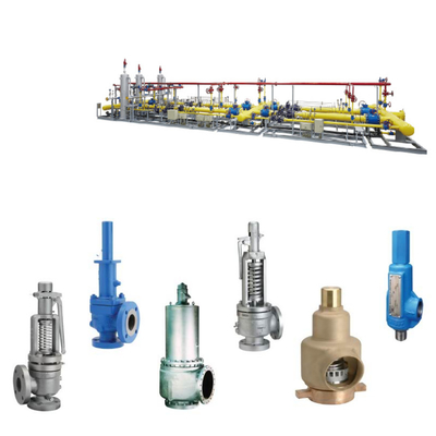 Compressor de ar Compressor de pressão de pressão de cruzamento e válvulas de segurança de aço inoxidável Ferro fundido para aplicações de segurança de vapor