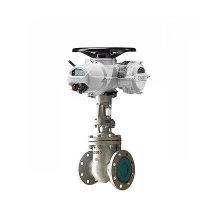 Fornecedor de estoque Válvula de parada de porta de atuador elétrico e atuadores elétricos inteligentes inteligentes de várias voltas preço para petroquímicos