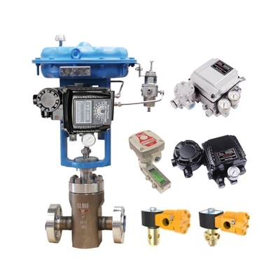 Rotork YT-1000R Válvula de controlo automático do caudal Electro-Pneumatic Valve Positioner e Fisher 67C 67CFR 67CFSR Regulador de filtro