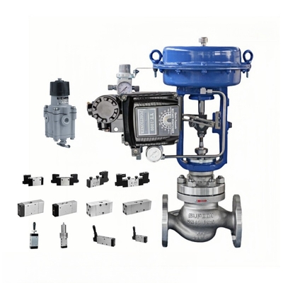 Rotork YT-1000R Válvula de controlo automático do caudal Electro-Pneumatic Valve Positioner e Fisher 67C 67CFR 67CFSR Regulador de filtro