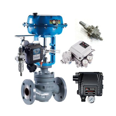Rotork YT-1000R Válvula de controlo automático do caudal Electro-Pneumatic Valve Positioner e Fisher 67C 67CFR 67CFSR Regulador de filtro