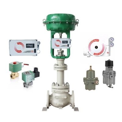Controlador de válvulas inteligentes de estoque Logix 520MD+14-W2D200-GM3-0000 3200MD 3800 Flowserve Industrial Digital Valve Positioners