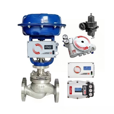 Controlador de válvulas inteligentes de estoque Logix 520MD+14-W2D200-GM3-0000 3200MD 3800 Flowserve Industrial Digital Valve Positioners