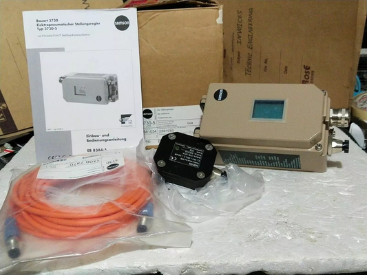 Asco Solenoide Valve Samson Electropneumatic Valve Positioner 3730-3 3730-5 Electro Pneumatic Control Valve Positioner com HART