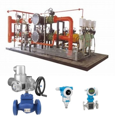 A Auma Multi-Turn Valve Actuator SA 07.2 SA10.2 SA14.2 SA16.2 Actuadores Elétricos com Endress e Hauser Pressure Tansmitter em Keystone Butterfly Valve para Chinese Skid