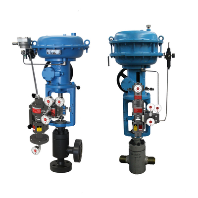 Válvula de regulação de fluxo pneumático de gás natural VRG VGP-100 Valve Gas Positioner Valve Controller para indústria de gás natural