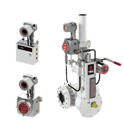 VRG Pacotes de válvulas de controlo rotativas de válvulas modulares e personalizadas de posicionamento de gases Controladores pilotos para a indústria de controlo de gás natural